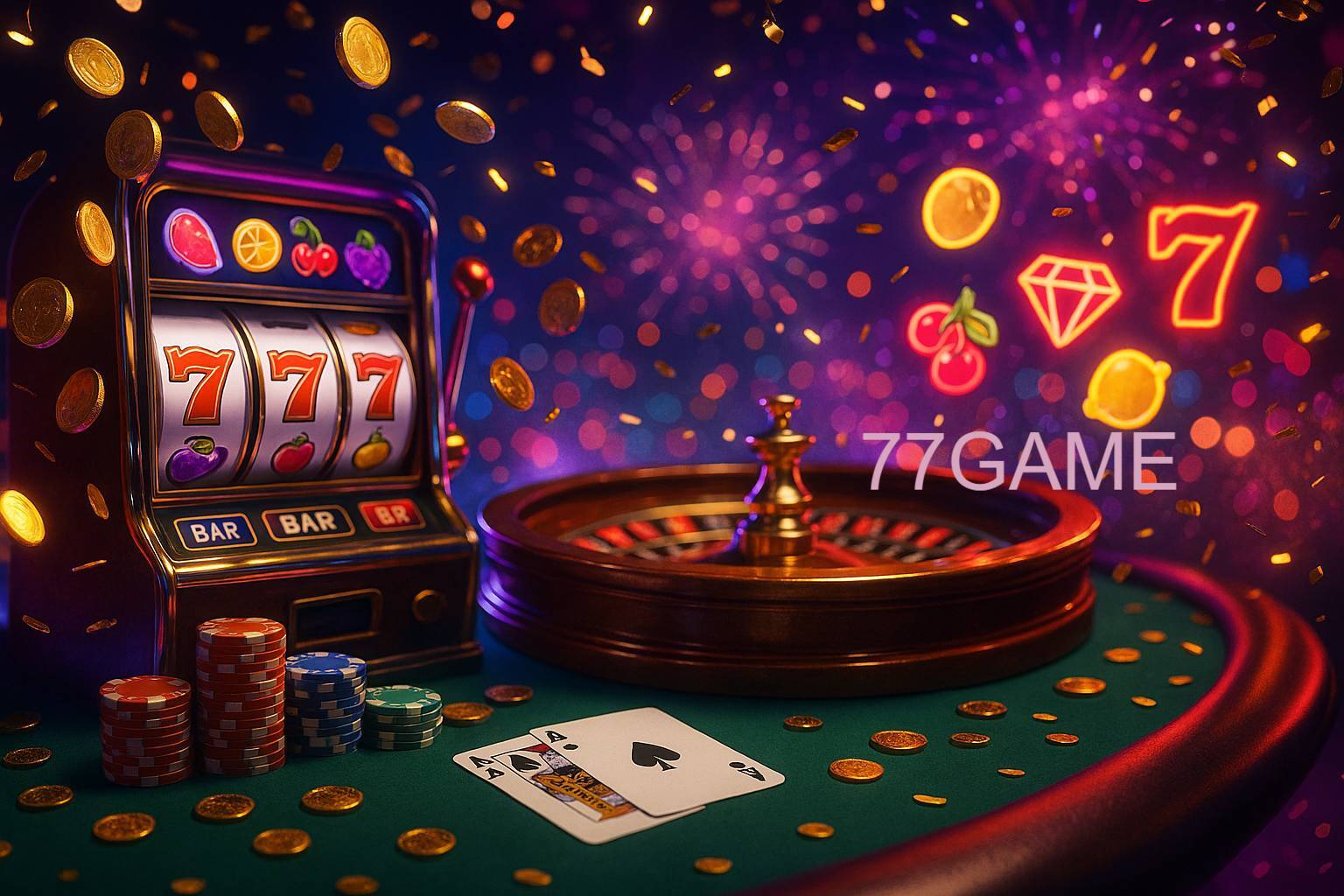 Jogos emocionantes no 77GAME